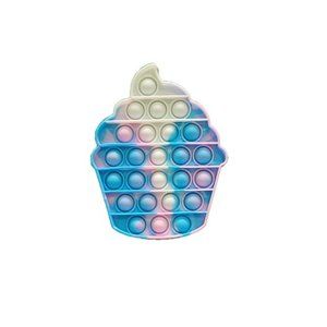 Fidget pop it relaxation game toy game puzzle cupcake